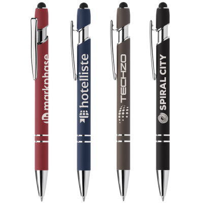 Picture of RECYCLED ELIPSE - SOFTY PEN ANTI-FRAUD INK W & STYLUS.