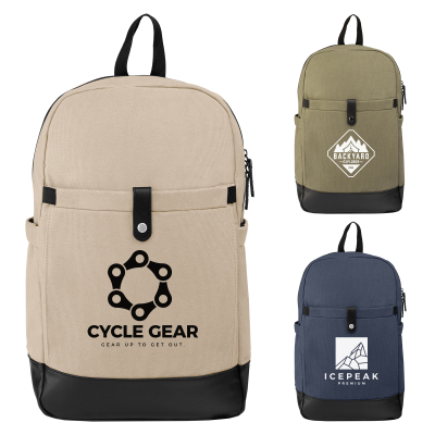 Picture of ODYSSEY PACK - RECYCLED COTTON CANVAS BACKPACK RUCKSACK