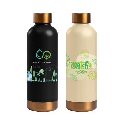 Picture of ASTRID - 530 ML DOUBLE WALL STAINLESS STEEL METAL BOTTLE.