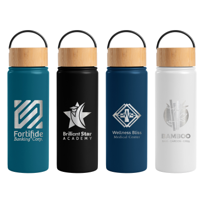 Picture of REBORN - 530 ML DOUBLE WALL STAINLESS STEEL METAL BOTTLE.