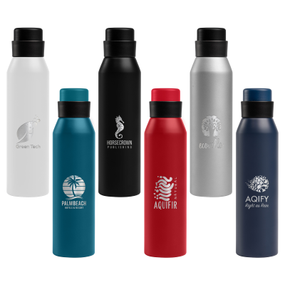 Picture of NORSE - 680 ML RECYCLED ALUMINIUM METAL SPORTS BOTTLE.