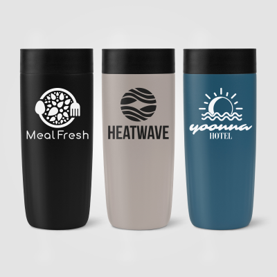 Picture of MAJESTY RECYCLED STAINLESS STEEL METAL TUMBLER - 385 ML 