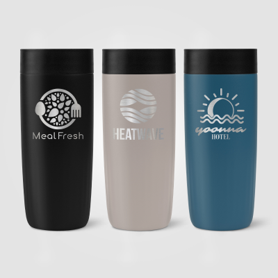 Picture of MAJESTY RECYCLED STAINLESS STEEL METAL TUMBLER - 385 ML 