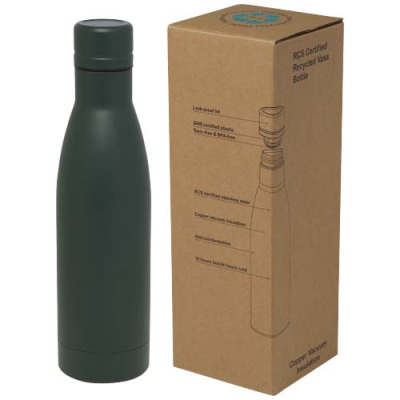 Picture of VASA 500 ML RCS CERTIFIED RECYCLED STAINLESS STEEL  VACUUM THERMAL INSULATED BOTTLE in Green Flash.