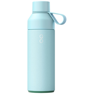 Picture of OCEAN BOTTLE 500 ML VACUUM THERMAL INSULATED WATER BOTTLE in Light Blue.