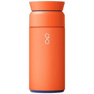 Picture of OCEAN BOTTLE 350 ML BREW FLASK in Sun Orange.