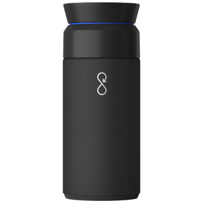 Picture of OCEAN BOTTLE 350 ML BREW FLASK in Obsidian Black.