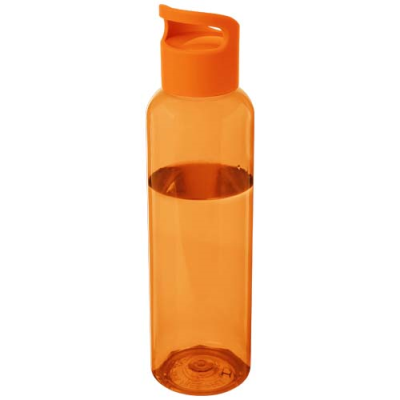 Picture of SKY 650 ML RECYCLED PLASTIC WATER BOTTLE in Orange