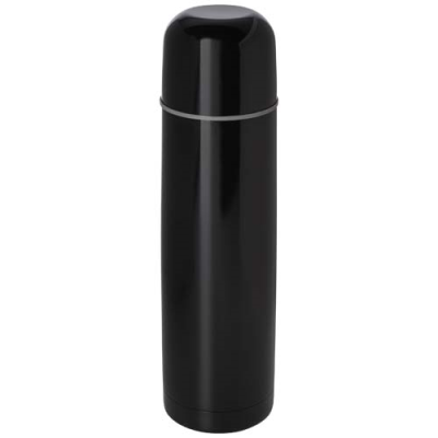 Picture of SULLIVAN 750 ML RECYCLED STAINLESS STEEL METAL VACUUM THERMAL INSULATED FLASK in Solid Black