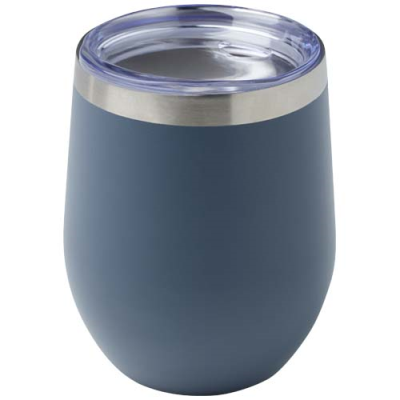 Picture of CORZO 350 ML RECYCLED STAINLESS STEEL METAL COPPER VACUUM THERMAL INSULATED CUP in Hale Blue