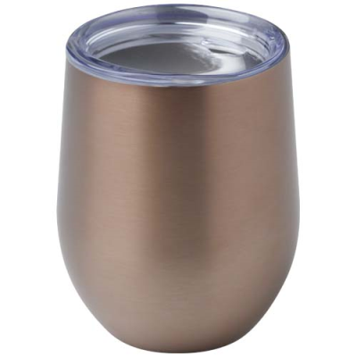 Picture of CORZO 350 ML RECYCLED STAINLESS STEEL METAL COPPER VACUUM THERMAL INSULATED CUP in Bronze