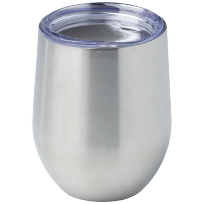 Picture of CORZO 350 ML RECYCLED STAINLESS STEEL METAL COPPER VACUUM THERMAL INSULATED CUP in Silver.