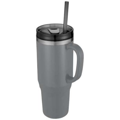 Picture of MELBOURNE 1200 ML RCS CERTIFIED THERMAL INSULATED TUMBLER with Straw in Grey.