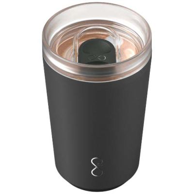 Picture of OCEAN BOTTLE 350 ML THERMAL INSULATED TUMBLER in Obsidian Black.