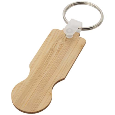 Picture of RONAN BAMBOO TROLLEY KEYRING CHAIN