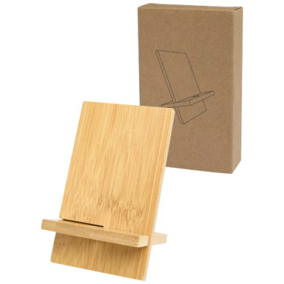 Picture of Ceibo detachable bamboo phone stand.