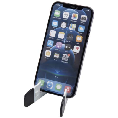 Picture of Buna recycled plastic foldable tablet and phone stand