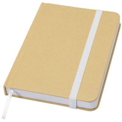 Picture of Reed A6 recycled hard cover notebook with plain pages