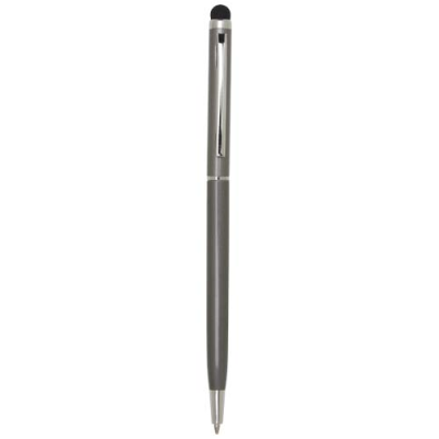 ORE ALUMINIUM METAL BALL PEN with Stylus in Titanium.