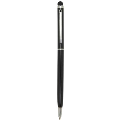 Picture of ORE ALUMINIUM METAL BALL PEN with Stylus in Solid Black