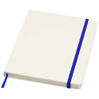 Picture of BASS A5 RECYCLED HARD COVER NOTE BOOK with Lined Pages in Royal Blue.