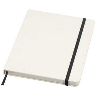 Picture of BASS A5 RECYCLED HARD COVER NOTE BOOK with Lined Pages in Solid Black