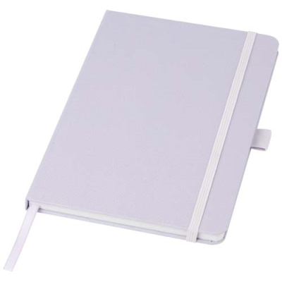 Picture of HONUA A5 RECYCLED PAPER NOTE BOOK with Recycled Pet Cover in Lilac.