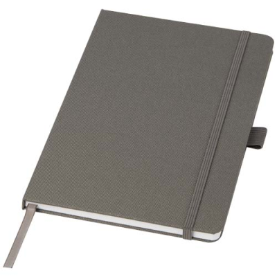 Picture of HONUA A5 RECYCLED PAPER NOTE BOOK with Recycled Pet Cover in Twilight Grey