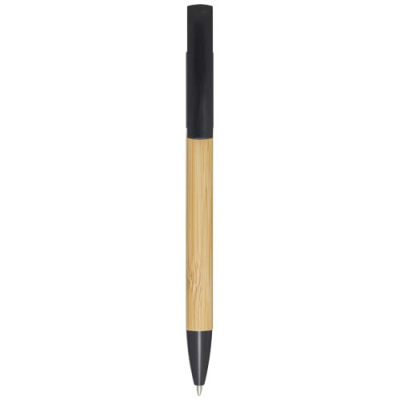 Picture of DELFINA MOBILE PHONE HOLDER PEN (BLACK INK) in Solid Black