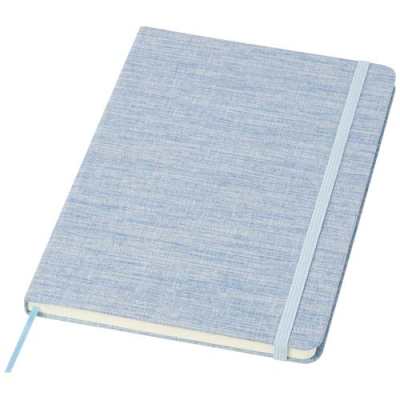 Picture of RAMONA A5 COTTON NOTE BOOK in Light Blue.