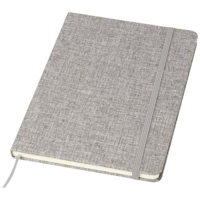 Picture of RAMONA A5 COTTON NOTE BOOK in Grey