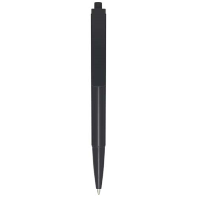 Picture of ELSA RECYCLED PLASTIC BALL PEN in Solid Black