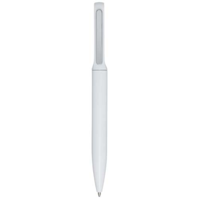 Picture of BLANCA RECYCLED ALUMINIUM METAL BALL PEN (BLACK INK) in White