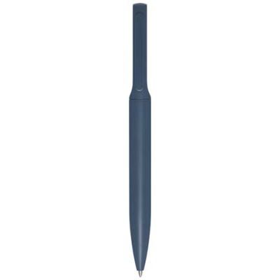 Picture of BLANCA RECYCLED ALUMINIUM METAL BALL PEN (BLACK INK) in Ocean Blue