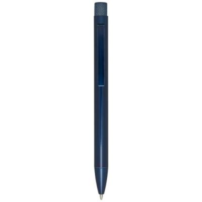 Picture of BEATRIZ RECYCLED BRASS BALL PEN (BLACK INK) in Blue