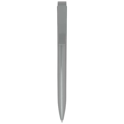 Picture of LUCIA RECYCLED PLASTIC BALL PEN in Grey.