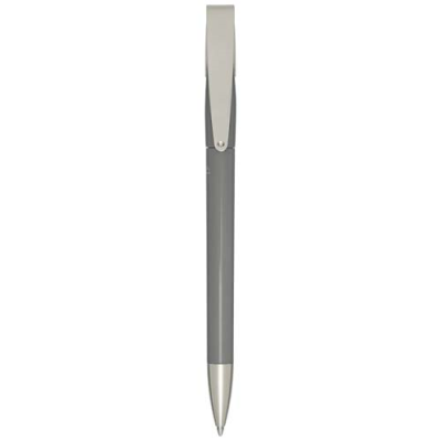 Picture of ANA RECYCLED PLASTIC BALL PEN in Grey.