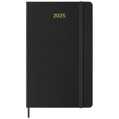 Picture of MOLESKINE 100% VEGEA® BOA 12M L WEEKLY SOFT COVER PLANNER in Solid Black.