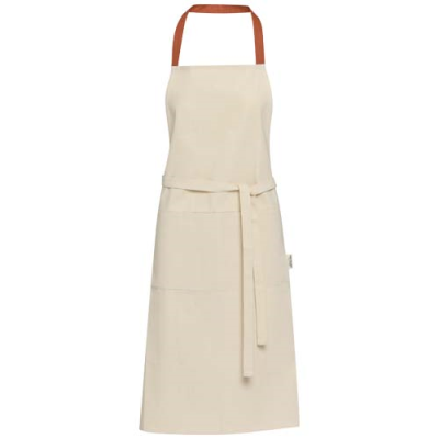 Picture of NIA 200 G & M² RECYCLED COTTON APRON in Brick