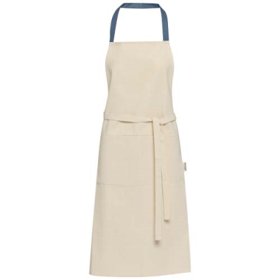 Picture of NIA 200 G & M² RECYCLED COTTON APRON in Ice Blue