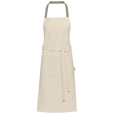 Picture of NIA 200 G & M² RECYCLED COTTON APRON in Heather Green.