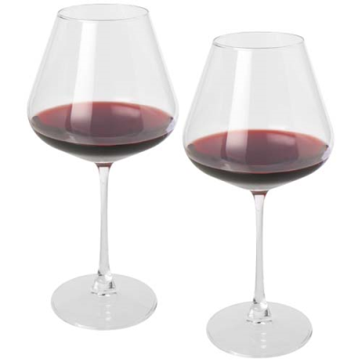 Picture of ROSSO 2-PIECE WINE GLASS SET in Clear Transparent