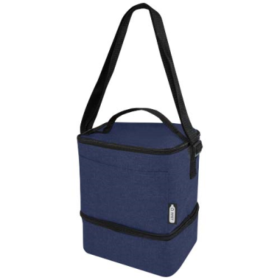 Picture of TUNDRA 9-CAN GRS RPET LUNCH COOL BAG 9L in Heather Navy