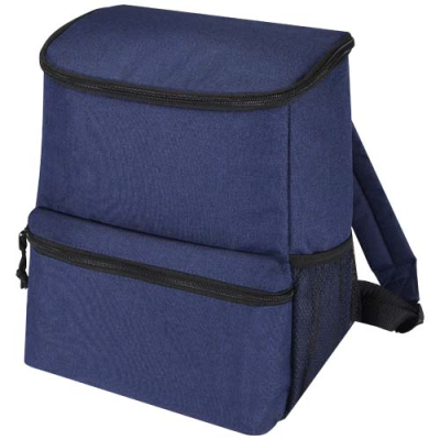 Picture of EXCURSION GRS RPET COOLER BACKPACK RUCKSACK 12L in Heather Navy.