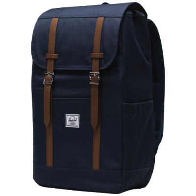 Picture of HERSCHEL RETREAT™ RECYCLED LAPTOP BACKPACK RUCKSACK 23L in Navy.