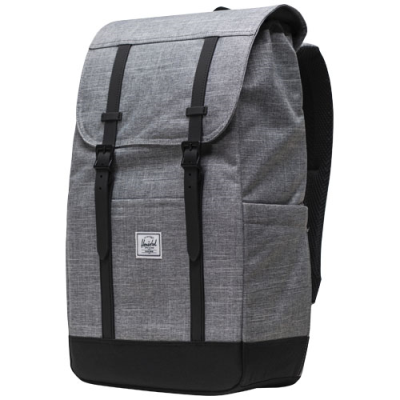 Picture of HERSCHEL RETREAT™ RECYCLED LAPTOP BACKPACK RUCKSACK 23L in Heather Grey.