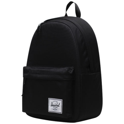 Picture of HERSCHEL CLASSIC™ RECYCLED LAPTOP BACKPACK RUCKSACK 26L in Solid Black.