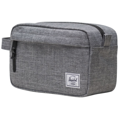 Picture of HERSCHEL CHAPTER RECYCLED TRAVEL KIT in Heather Grey