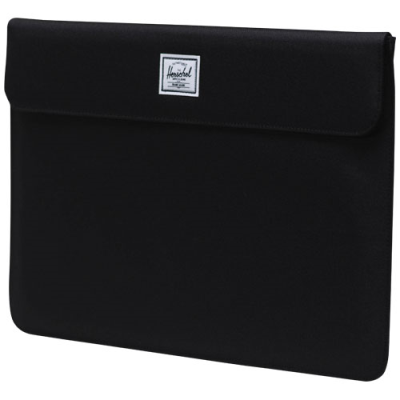 Picture of HERSCHEL SPOKANE 15-16 INCH LAPTOP SLEEVE in Solid Black.