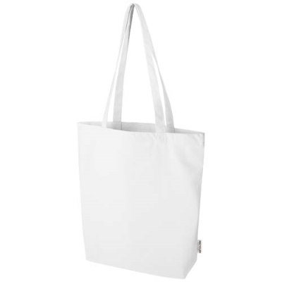 Picture of FLORIDA 270 G & M² GRS RECYCLED TOTE BAG 10L in White